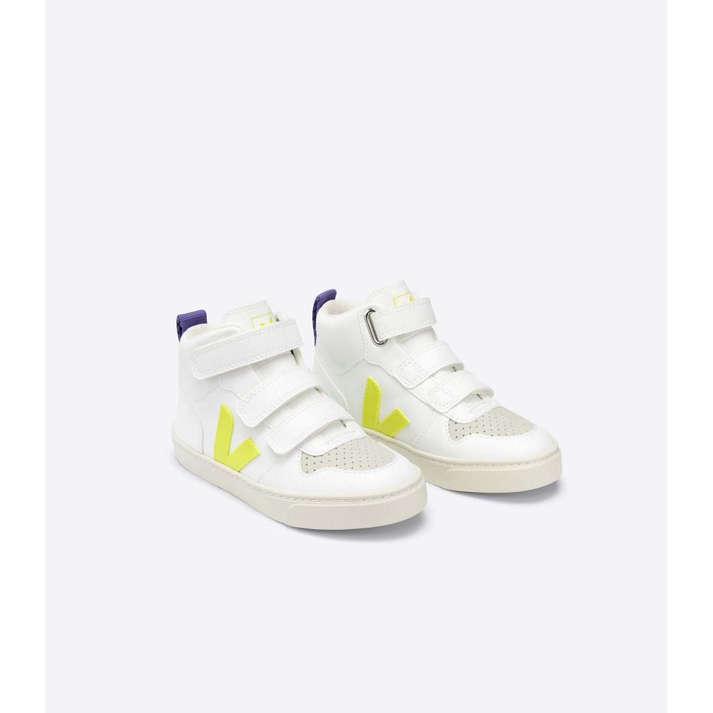 Veja V-10 MID CWL Cipő Gyerek White/Purple | HU 797CTV